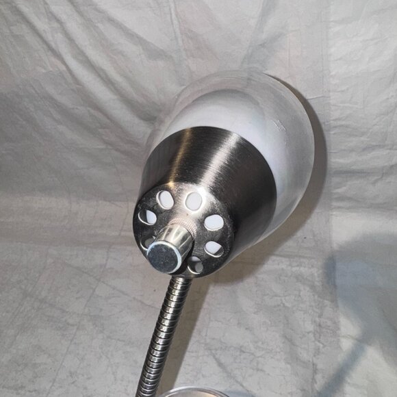 Luminaire Gooseneck Clear Plastic Desk Lamp Organizer Y2K Decor - Picture 5 of 10